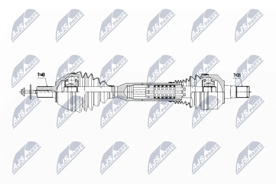 Drive Shaft NPW-VV-148
