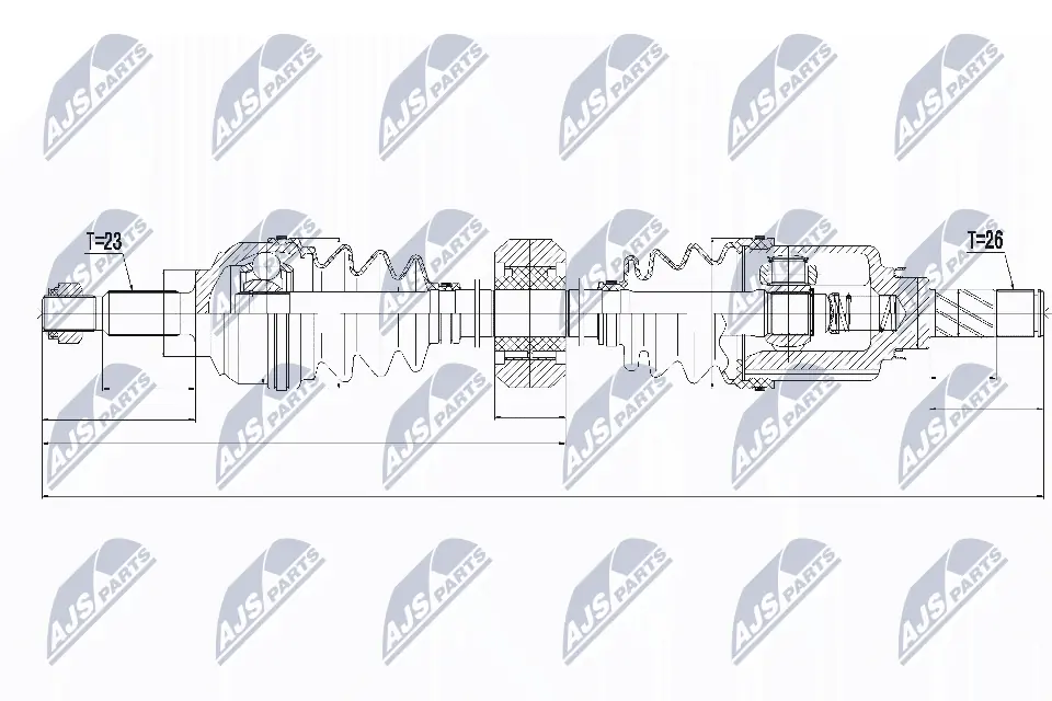 Drive Shaft NPW-RE-056