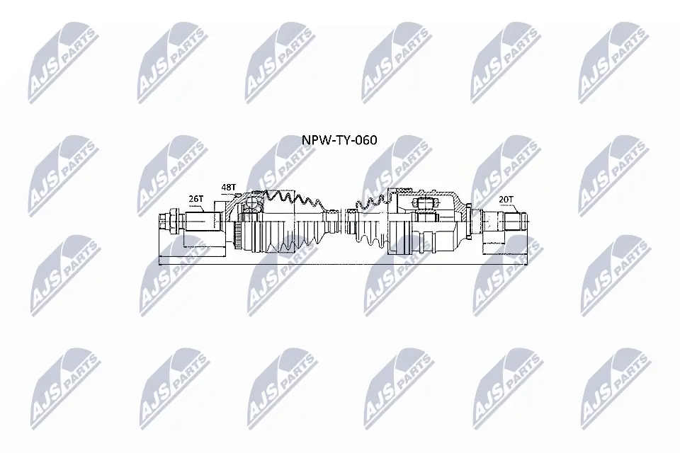 Drive Shaft NPW-TY-060