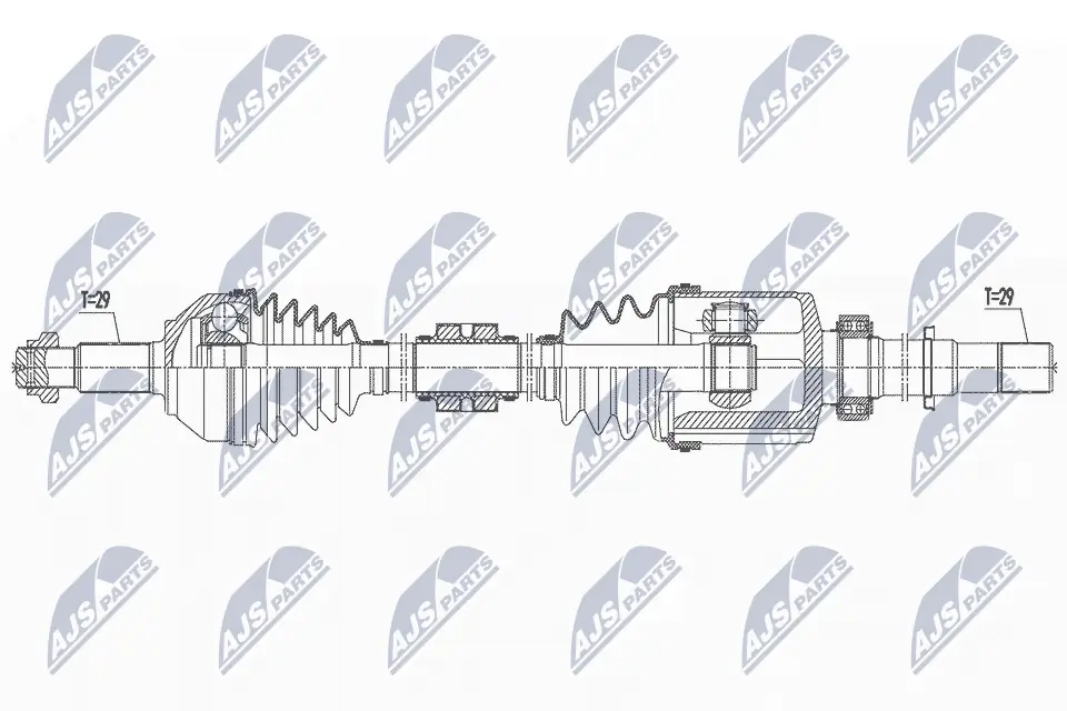 Drive Shaft NPW-NS-159