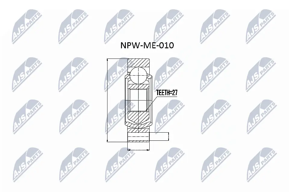 Joint Kit, drive shaft NPW-ME-010