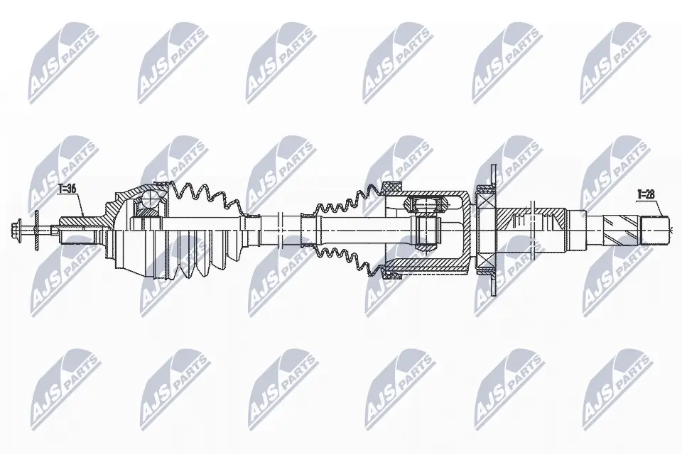 Drive Shaft NPW-VV-140