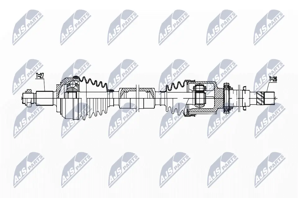 Drive Shaft NPW-RE-194