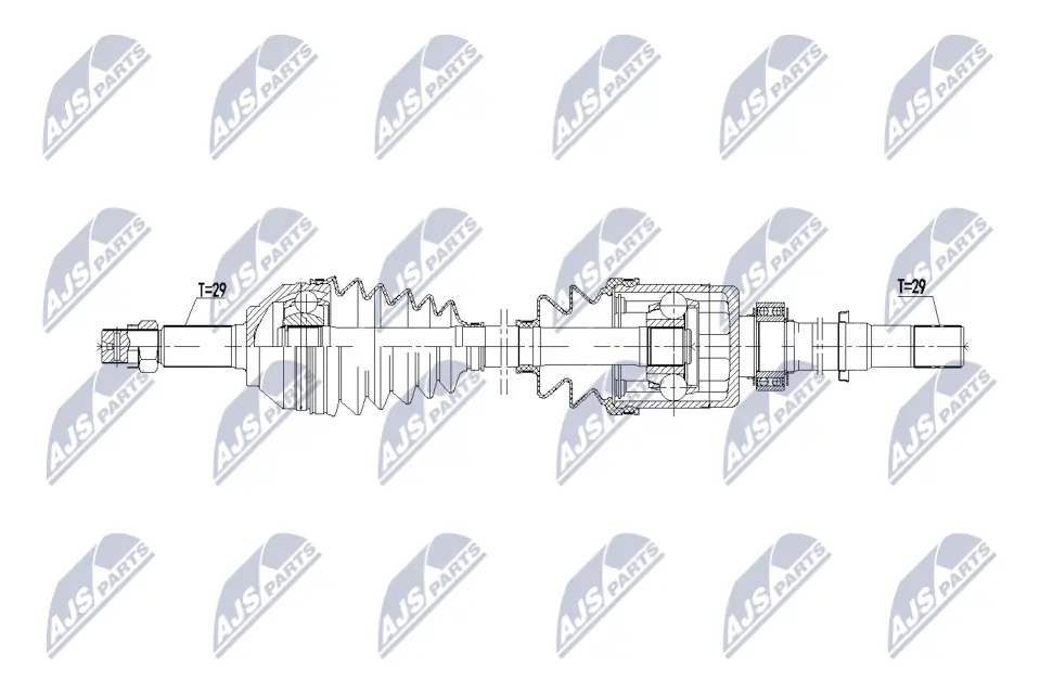 Drive Shaft NPW-NS-171