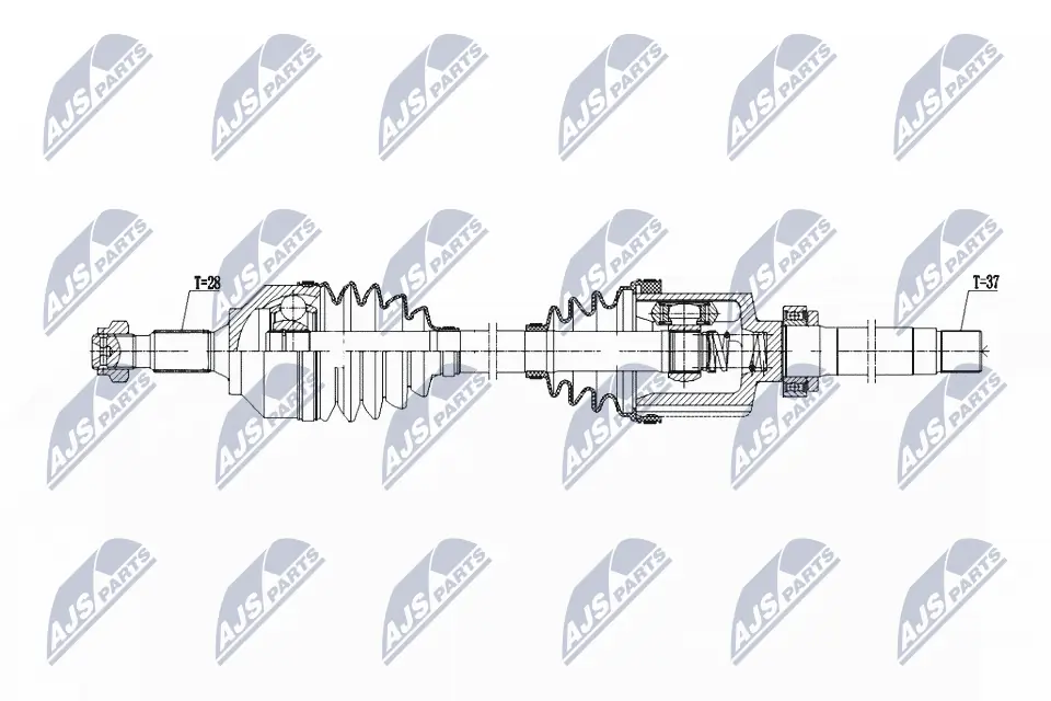 Drive Shaft NPW-PE-103