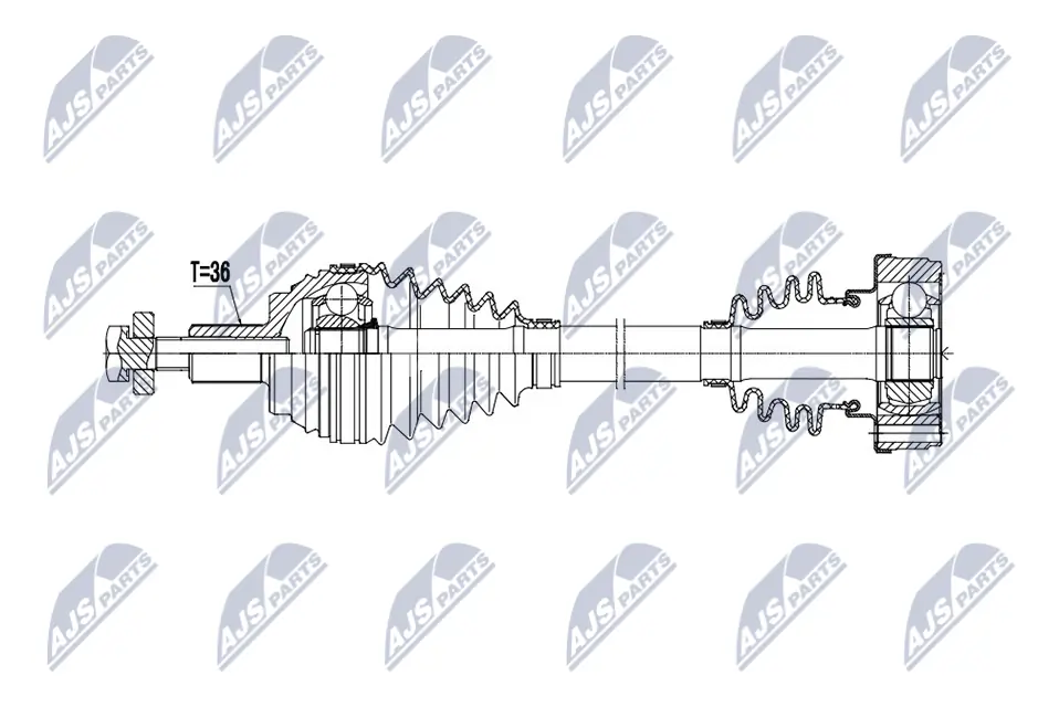 Drive Shaft NPW-AU-107
