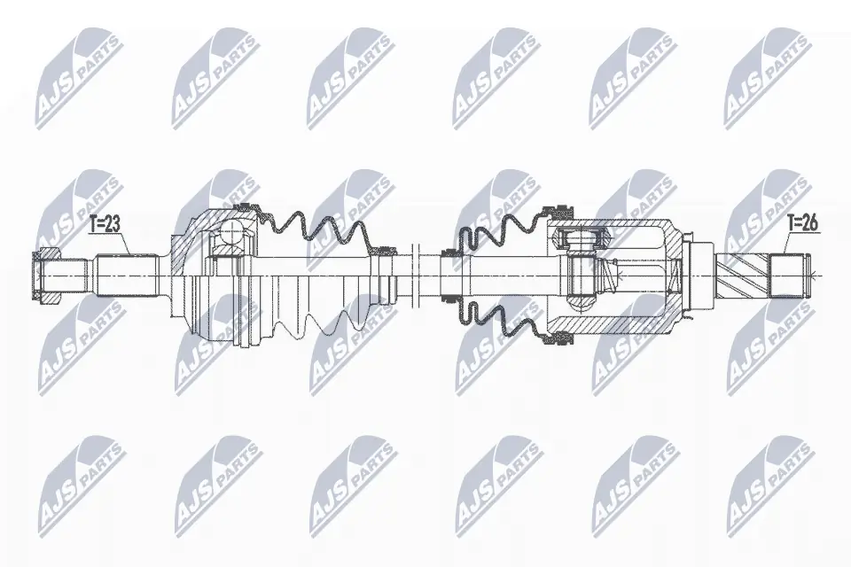 Drive Shaft NPW-RE-172