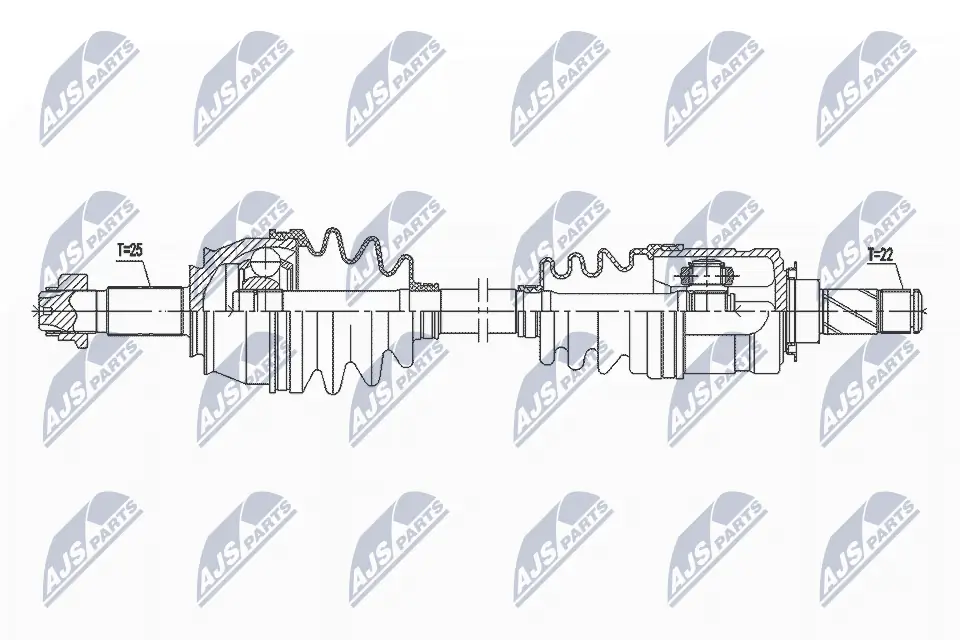 Drive Shaft NPW-PL-097