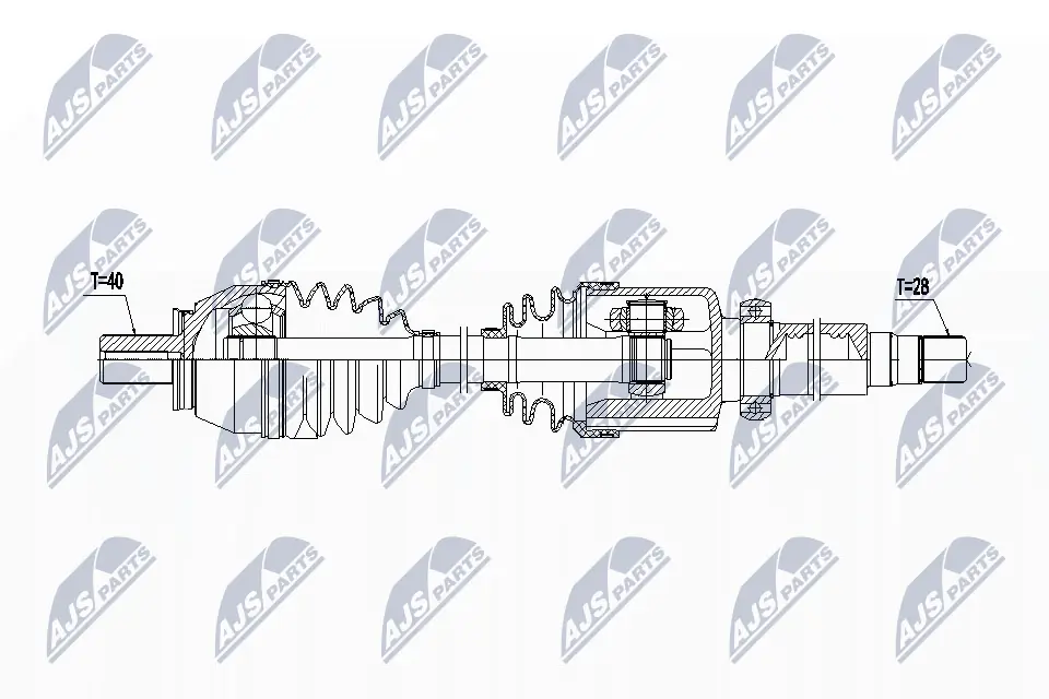 Drive Shaft NPW-FR-086