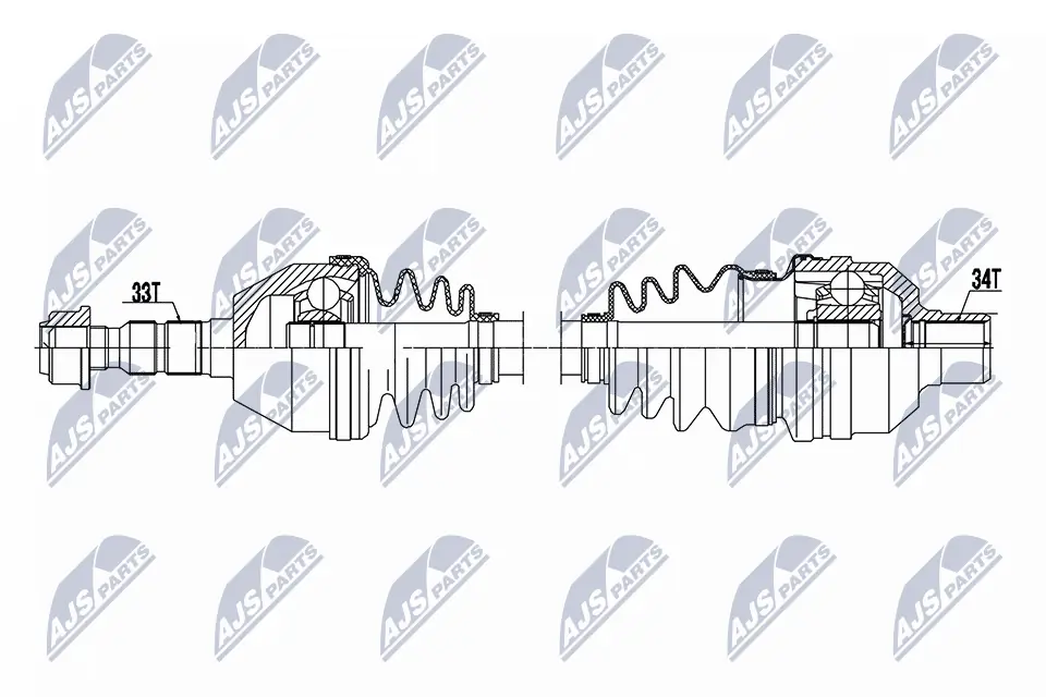 Drive Shaft NPW-PL-161