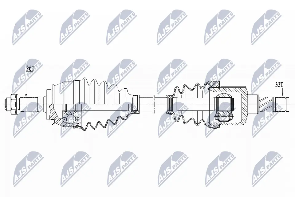 Drive Shaft NPW-BM-155
