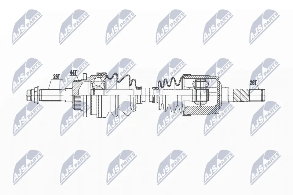 Drive Shaft NPW-MZ-070
