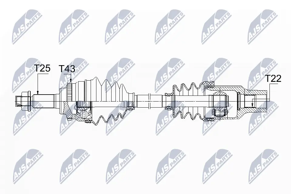 Drive Shaft NPW-SU-025