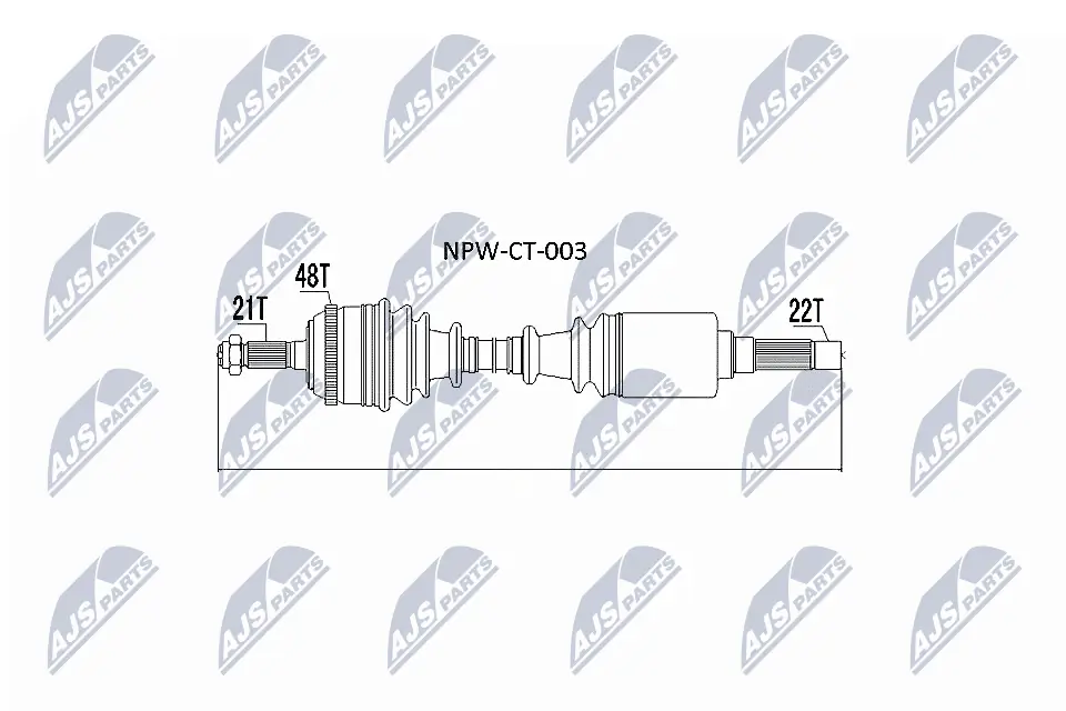 Drive Shaft NPW-CT-003