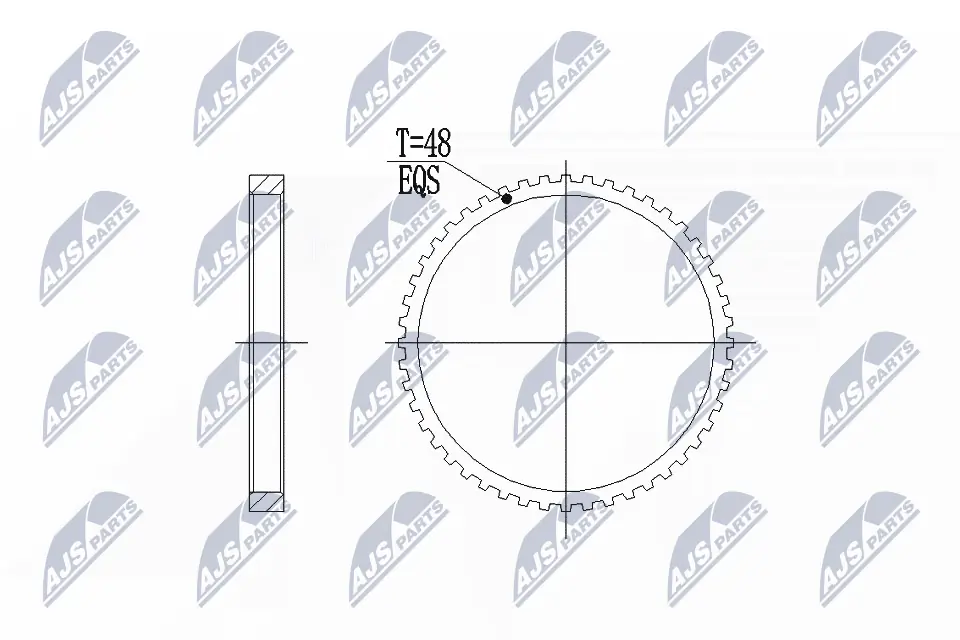 Sensor Ring, ABS NZA-VV-002