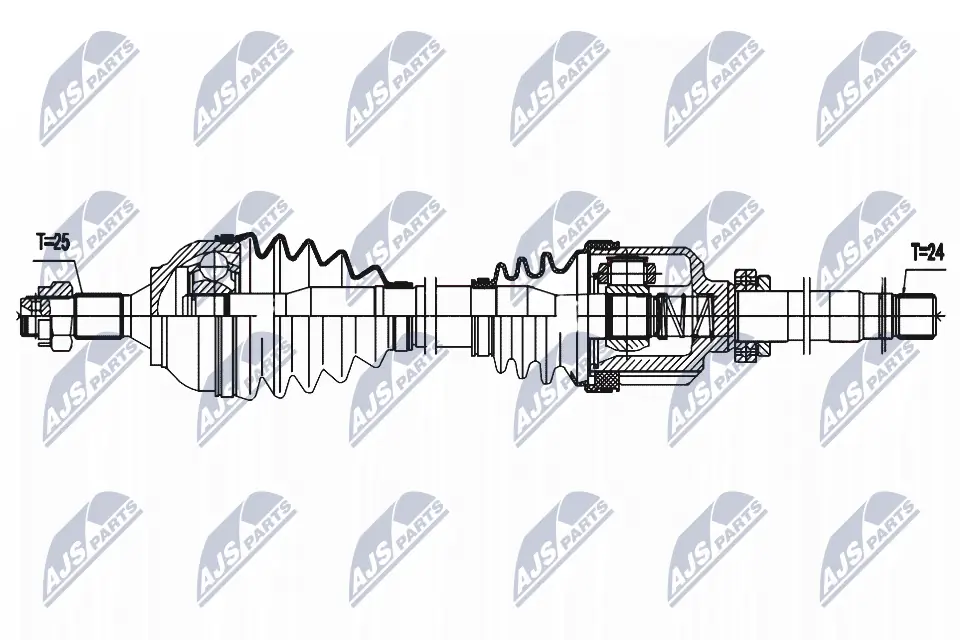 Drive Shaft NPW-PE-087