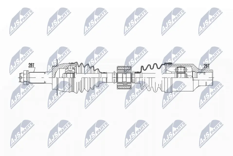 Drive Shaft NPW-SU-058