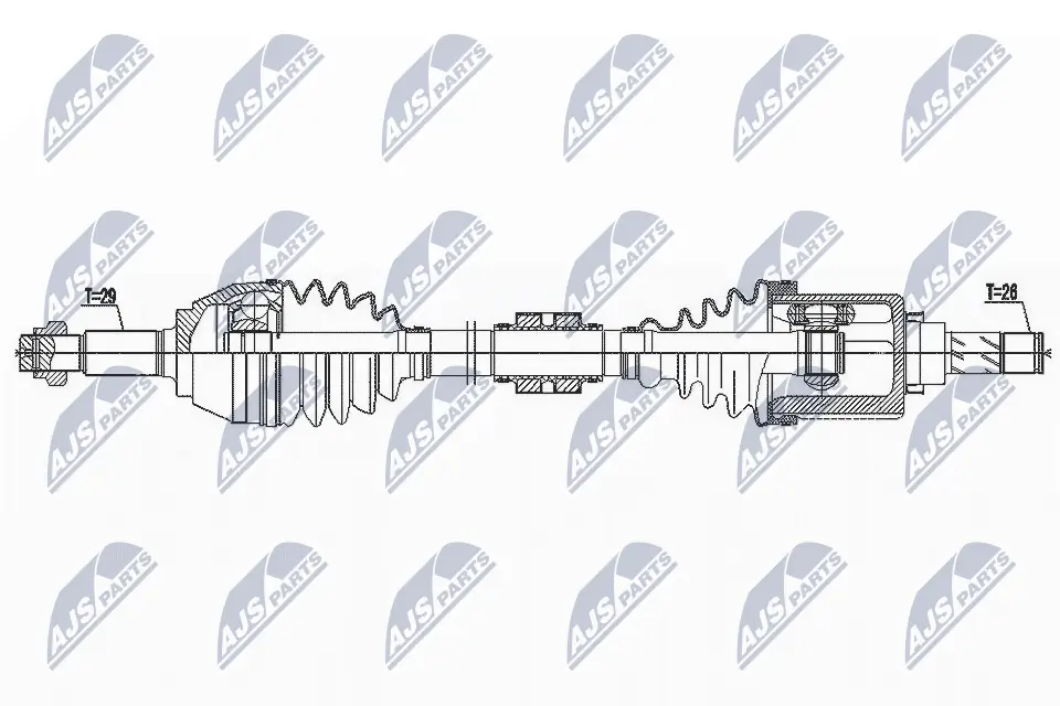 Drive Shaft NPW-NS-146