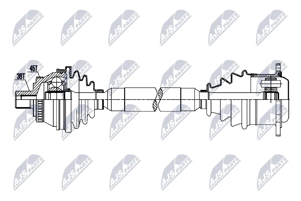 Drive Shaft NPW-AU-094