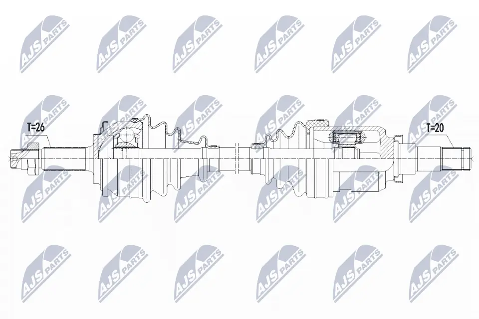 Drive Shaft NPW-TY-117