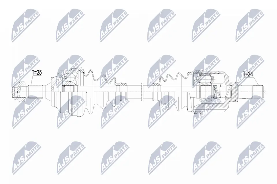 Drive Shaft NPW-PE-125