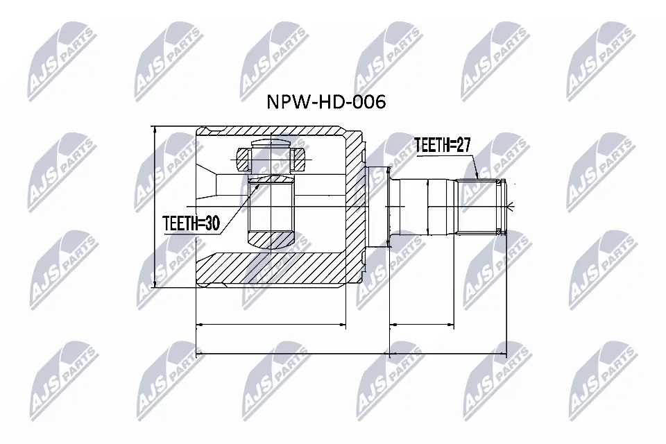 Joint Kit, drive shaft NPW-HD-006