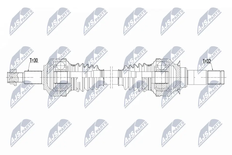 Drive Shaft NPW-AR-042