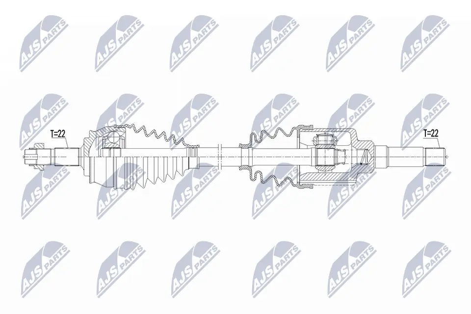 Drive Shaft NPW-CT-162