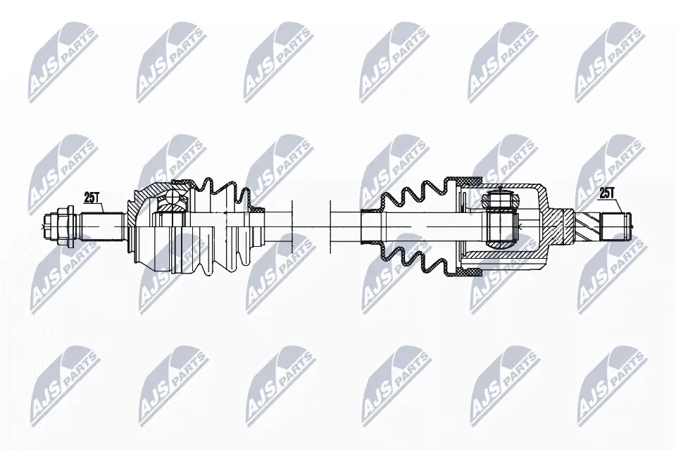 Drive Shaft NPW-PL-133