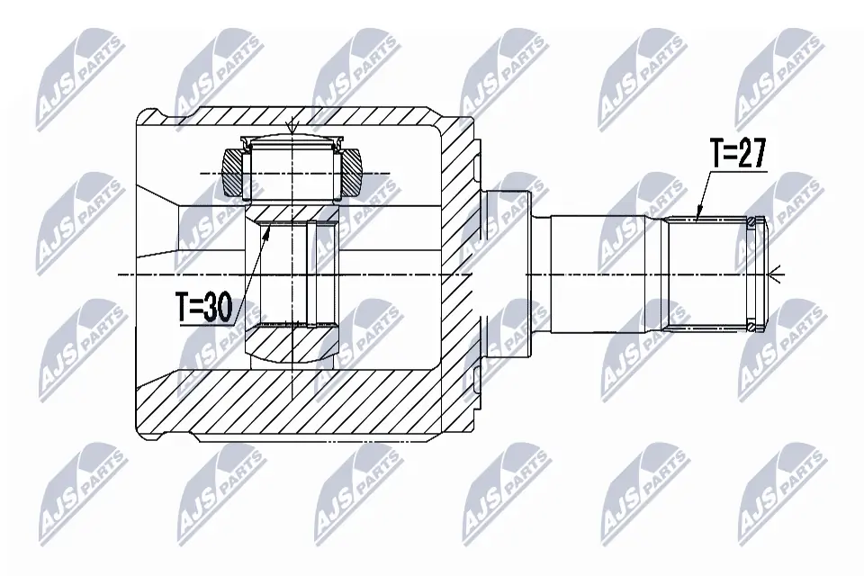 Joint Kit, drive shaft NPW-HD-049