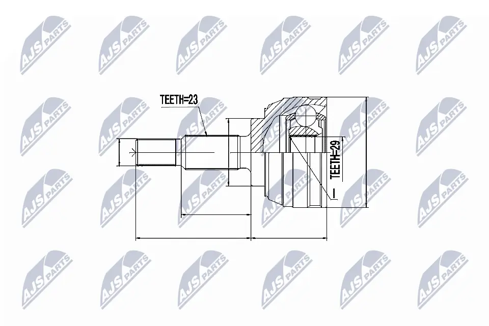 Joint Kit, drive shaft NPZ-RE-029