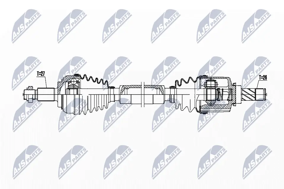 Drive Shaft NPW-RE-193