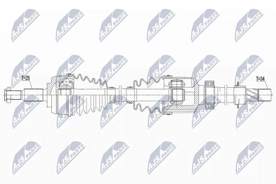 Drive Shaft NPW-RE-183