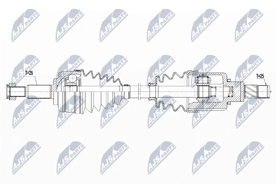 Drive Shaft NPW-RE-178