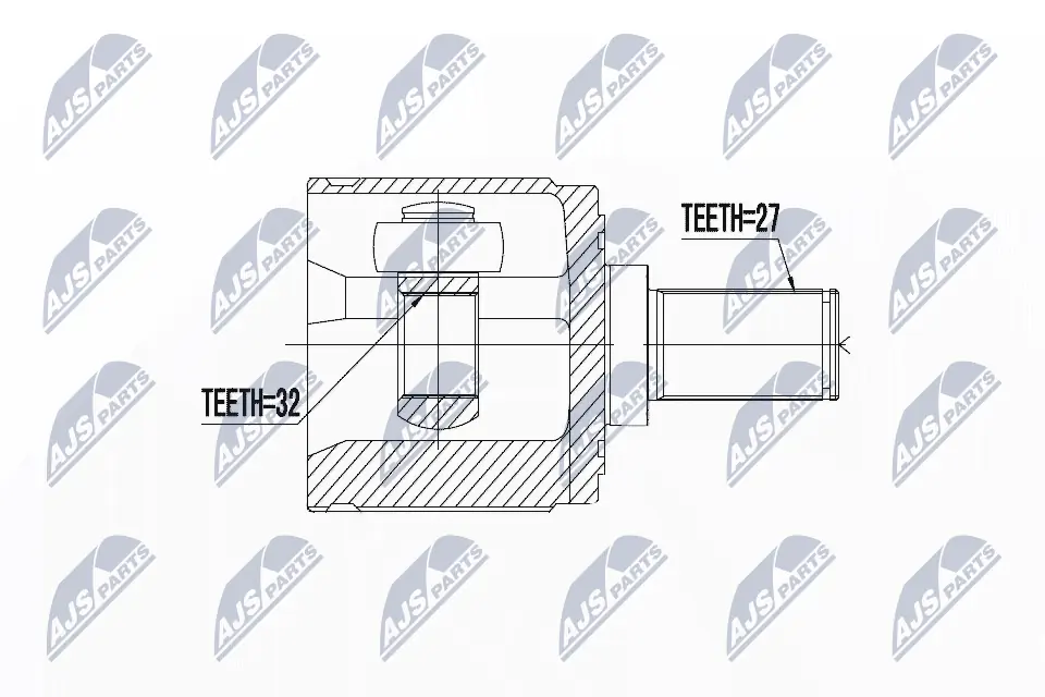 Joint Kit, drive shaft NPW-HD-046