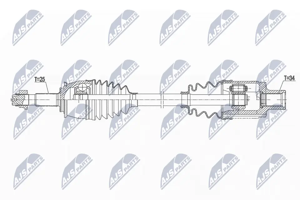 Drive Shaft NPW-PL-147