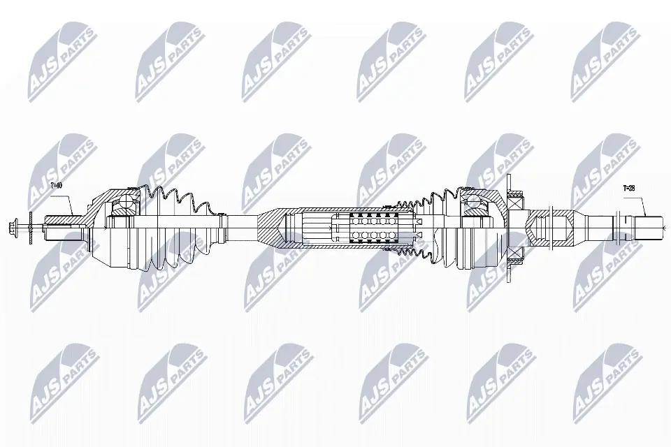 Drive Shaft NPW-VV-056