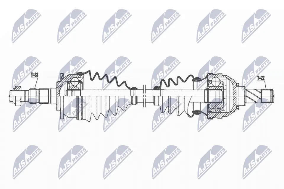 Drive Shaft NPW-PL-121