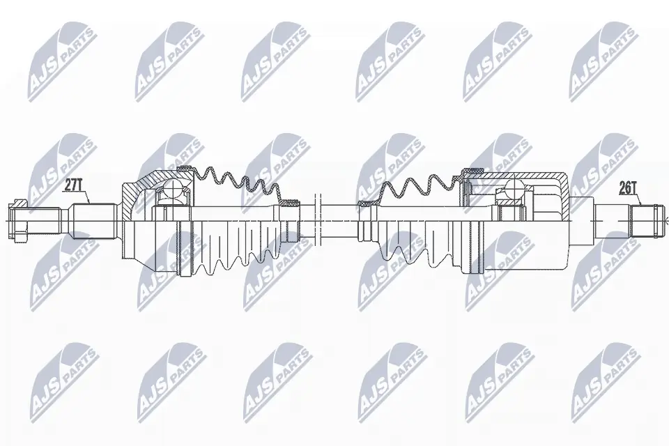 Drive Shaft NPW-FR-129