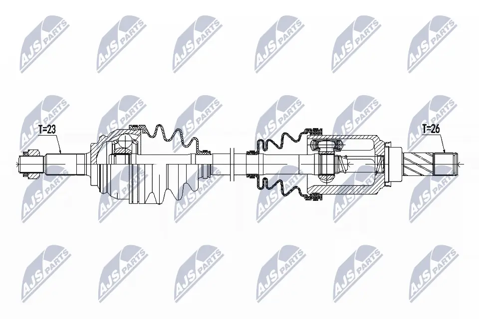 Drive Shaft NPW-RE-069