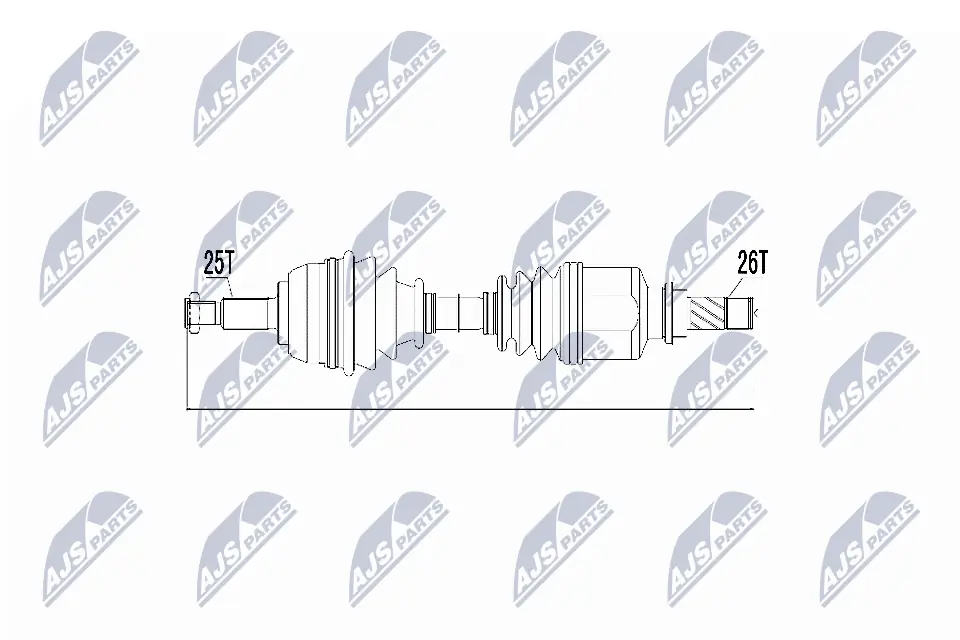 Drive Shaft NPW-RE-031