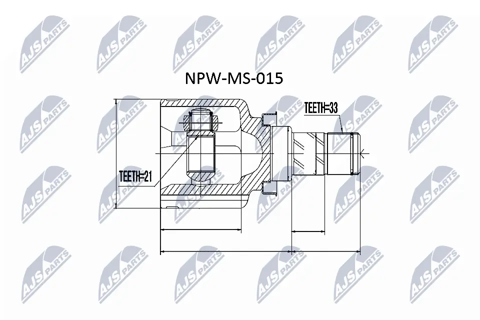 Joint Kit, drive shaft NPW-MS-015