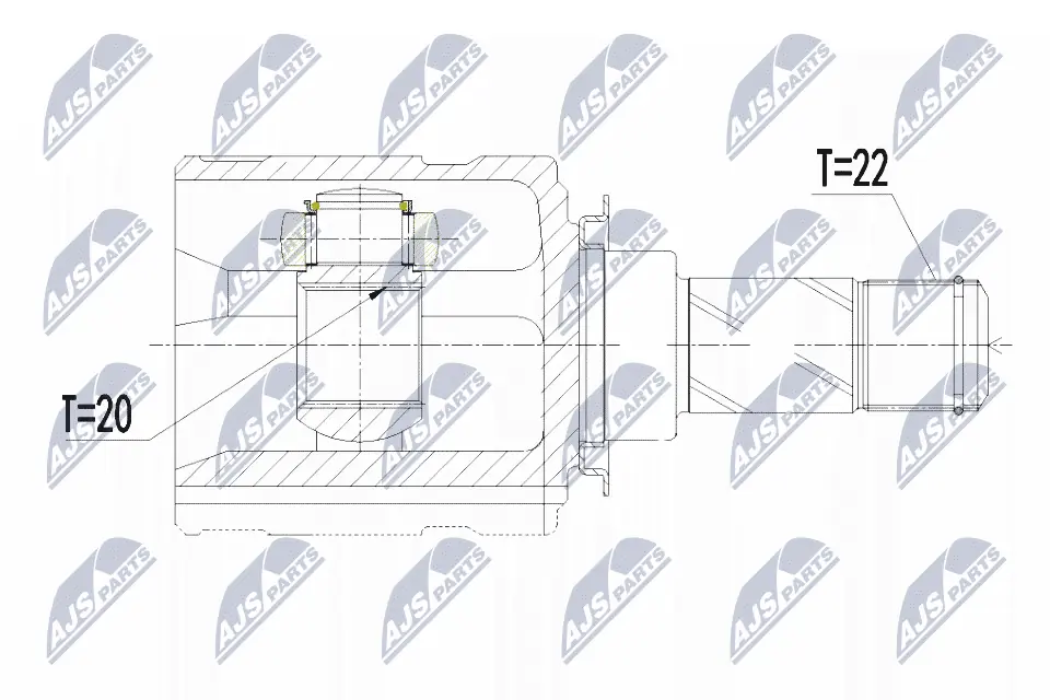 Joint Kit, drive shaft NPW-PL-051