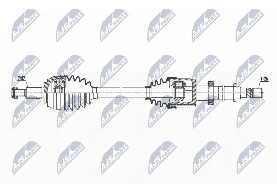 Drive Shaft NPW-RE-174