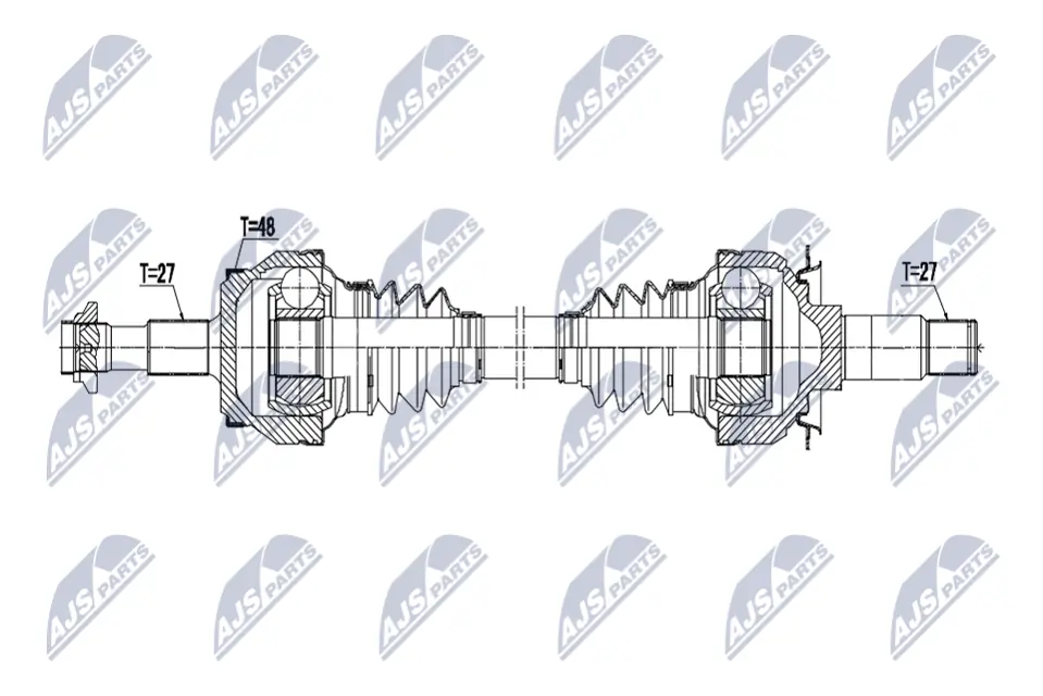 Drive Shaft NPW-ME-197