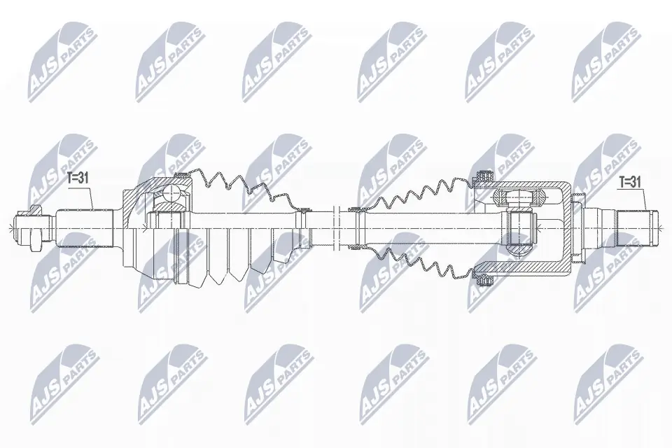 Drive Shaft NPW-LR-021