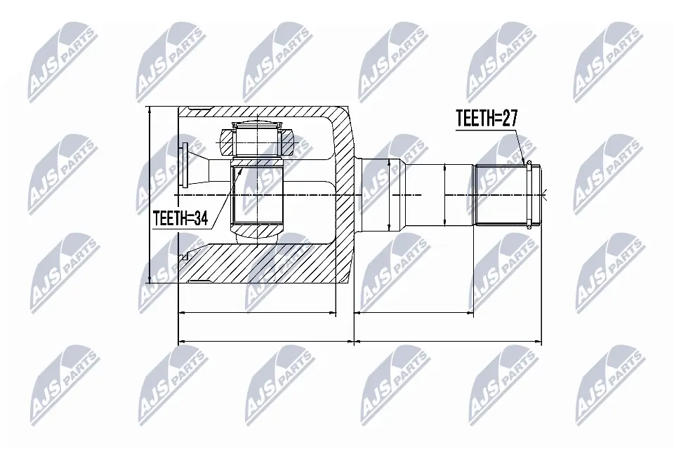 Joint Kit, drive shaft NPW-DW-019