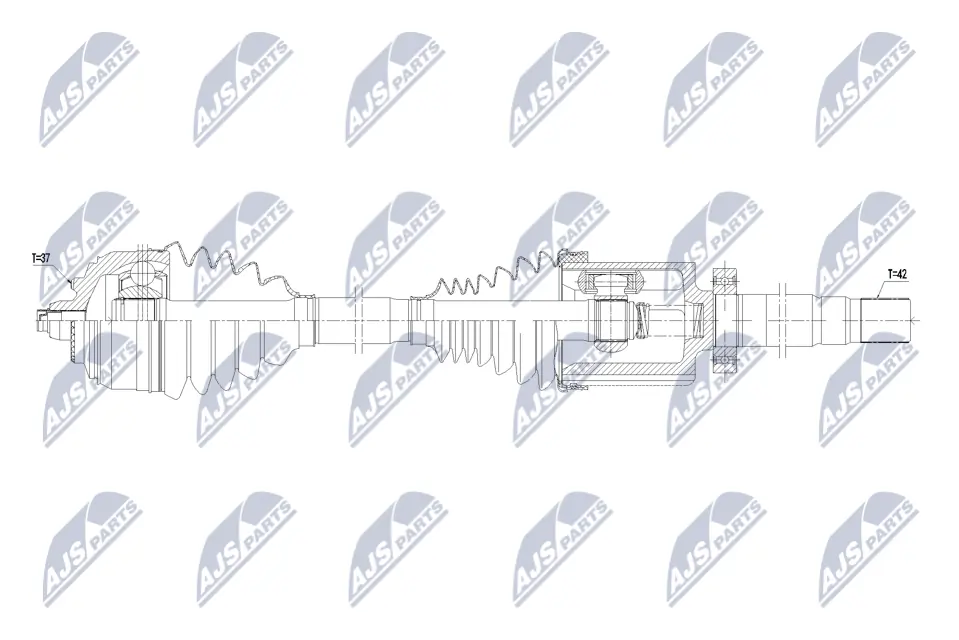 Drive Shaft NPW-ME-172