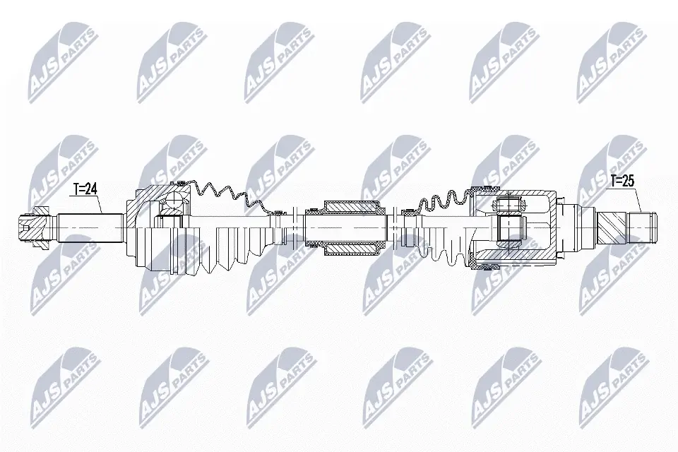 Drive Shaft NPW-MS-065