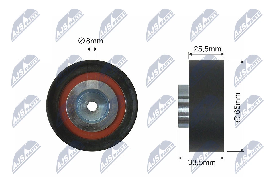 Deflection Pulley/Guide Pulley, V-belt RNK-HD-021